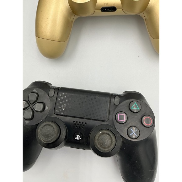 Sony PlayStation 4 DualShock 4 Wireless Controller Lot Black Gold Untested AS-IS - Picture 7 of 11